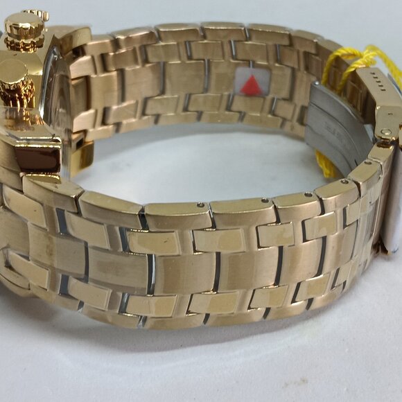 Invicta Pro Diver 37725 Men's 50mm Gold S/Steel Japanese Quartz Chrono Watch NWT - Picture 5 of 16